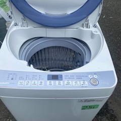 NO 251 🌈福岡市内配送設置無料✨🌈  ES-T708-A(ブルー) 全自動洗濯機 洗濯7kg