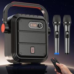 ワイヤレスマイク スピーカーセット 拡声器 Bluetooth 5.0 家電 オーディオ