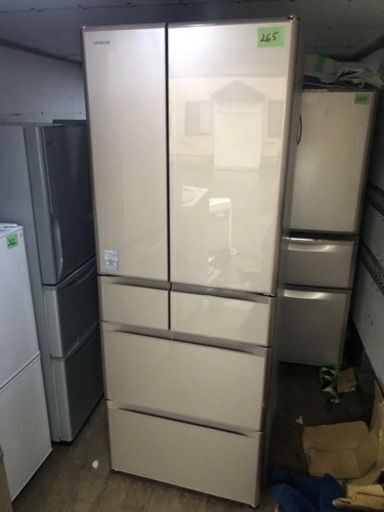 NO 265 福岡市内配送設置無料✨ R-XG5100H-XN 冷蔵庫 真空チルドXGシリーズ クリスタルシャンパン [6ドア /観音開きタイプ /505L]