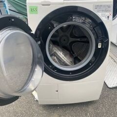 NO 255 🌈福岡市内配送設置無料✨🌈　日立 HITACHI ビッグドラム ななめ型ドラム式洗濯乾燥機（11.0kg） 左開き ライトベージュ BD-S8800L