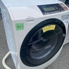 NO 255 🌈福岡市内配送設置無料✨🌈　日立 HITACHI ビッグドラム ななめ型ドラム式洗濯乾燥機（11.0kg） 左開き ライトベージュ BD-S8800L