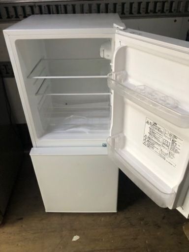 106L 2ドア冷蔵庫 Nグラシア WH 延長保証付き(リサイクル回収なし