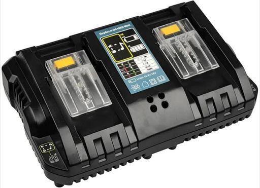 互換 マキタ 充電器 DC18RD CH006MRD 2口同時に充電可能 小型