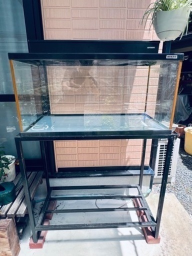新品90cm水槽 中古90cm水槽 水槽台 上部フィルター