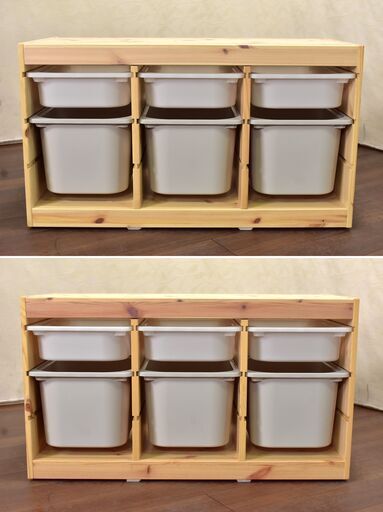●送料無料　IKEA TROFAST 木製ラック 2セット　直接渡し▲5千円引き IKEA TROFAST 木製ラック 2セット 直接渡し5千円引き TROFAST トロ