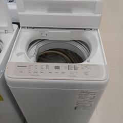 ★ジモティー割あり★7kg洗濯機　Panasonic　NA-F7PB1　2023年製　高さ(H)107× 幅(W)52× 奥行(D)52（cm)　【joh1716】 パナソニック NA-F7PB1-C 全自動洗濯機 7kg エクリュベージュNAF7PB1C