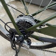 BRIGHTDAY(ブライトデイ)深緑のミニベロ自転車