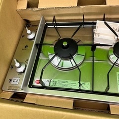 リンナイ　ガスドロップインコンロ2口　