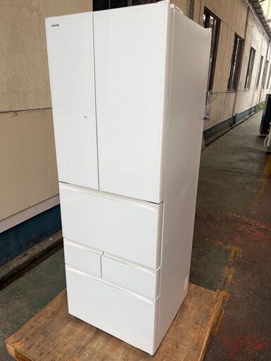 売約済！FZZA10217\t東芝　TOSHIBA 　冷凍冷蔵庫　GR-R460FH(EW)