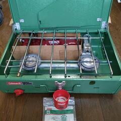 Coleman　TWO BURNER DX model423-770J　中古品 コールマン ガソリン ツーバーナー DX model 423-770J