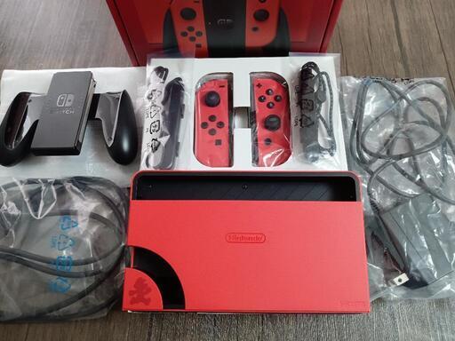 美品 Nintendo Switch有機 EL マリオレッド　本体なし　付属品セット