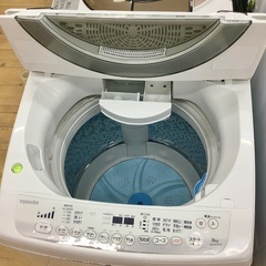 TOSHIBA(東芝)全自動洗濯機　8.0kgのご紹介です！