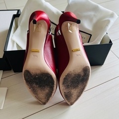 Gucciグッチ スリングバック パンプス