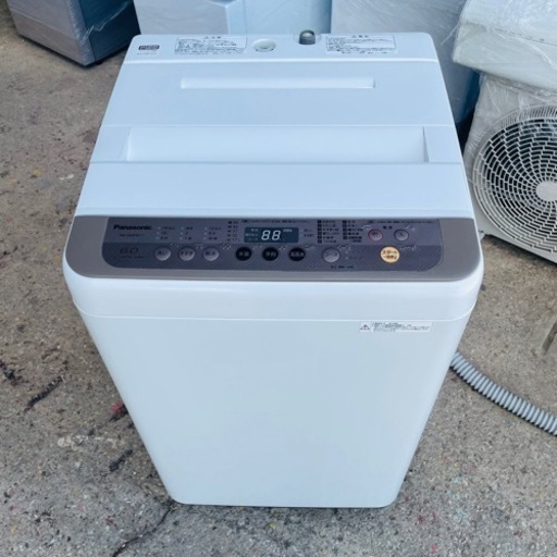 売約済【‼️中古美品‼️】洗濯機パナソニック6kg２０１8年製