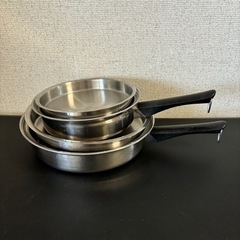 アムウェイ　クィーン　フライパン大・中セット生活雑貨 調理器具 鍋、グリル