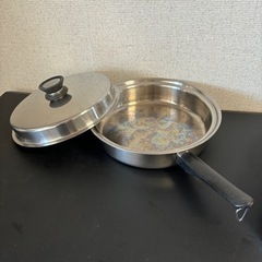 アムウェイ　クィーン　フライパン大・中セット生活雑貨 調理器具 鍋、グリル