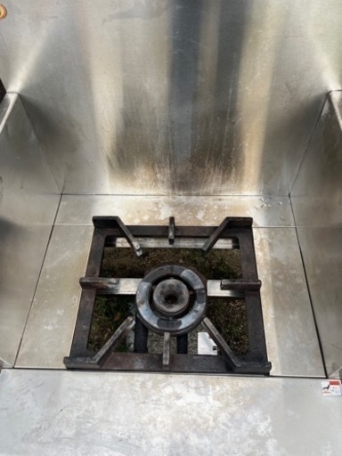 中古】スープレンジ マルゼン RGS-077D 幅750×奥行750×高さ450 LPガス