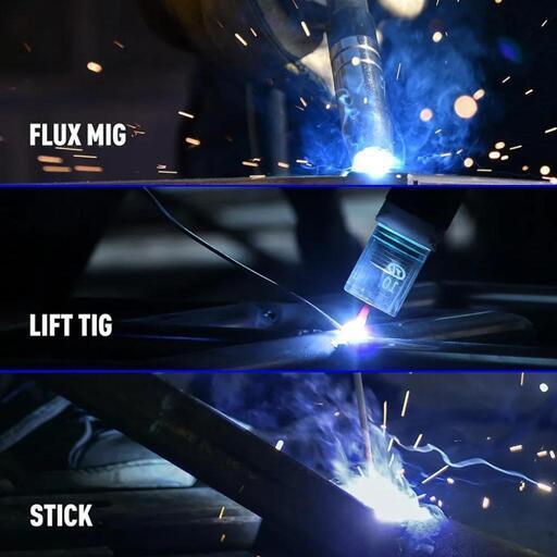 半自動溶接機 120AノンガスMIG/アーク溶接/lift TIG 100V/200V兼用