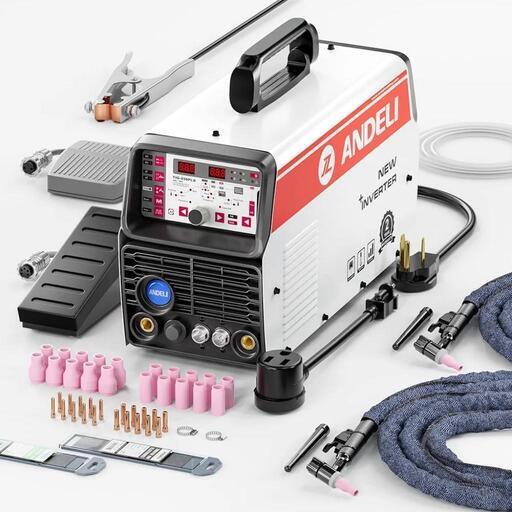 100V/200V 200AMP アルミ溶接機 TIG 溶接機 AC DC Clod/TIG 溶接機 TIG-250PLS