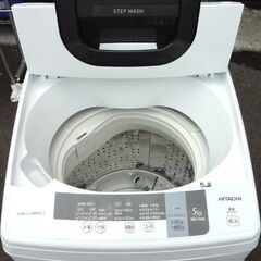 ④ 日立 2016年製 5.0㎏ 洗濯機 NW-5WR 5kg HITACHI 家電 札幌市