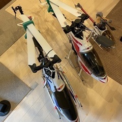 【ジャンク品】札幌 お引き取り限定 　ラジコン3機 リモコン3個　futaba hirobo