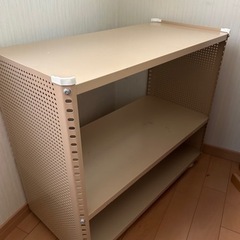 収納コンテナ　スチールラック　奥行45cm