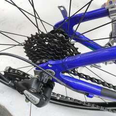 【取引中】GIOS (ジオス) MISTRAL ミストラル Gios ブルー クロスバイク　3×８=24speed