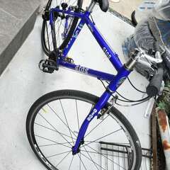 【取引中】GIOS (ジオス) MISTRAL ミストラル Gios ブルー クロスバイク　3×８=24speed