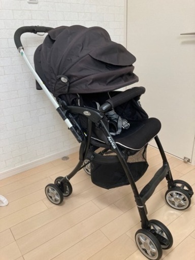 【美品】エアリアラクーナ アップリカ オート4キャス ハイシート おまけ付き