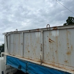 4tダンプLゲート車脱着式荷台