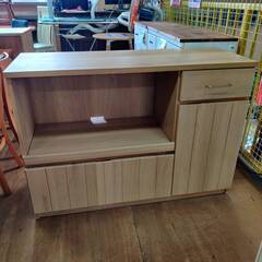 【愛品倶楽部柏店】 unico キッチンカウンター オープン W1200 FREDIT