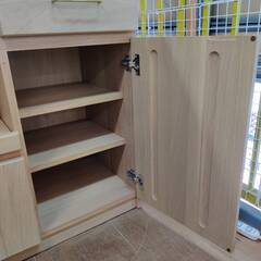 【愛品倶楽部柏店】 unico キッチンカウンター オープン W1200 FREDIT