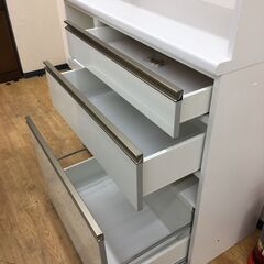 ☆ジモティ割あり☆ 丸仙工業 食器棚 W114×D45×H210 クリーニング