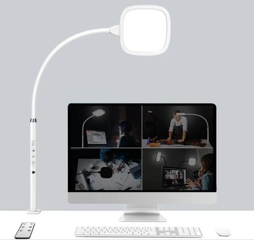 デスクライト LED クランプ式 電気スタンド 卓上　家具 照明器具