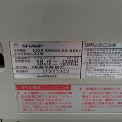 SHARP　昭和　レトロ　両面演奏ポータブルステレオ　VZ-V2　100V　50/60hertz