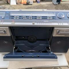 SHARP　昭和　レトロ　両面演奏ポータブルステレオ　VZ-V2　100V　50/60hertz