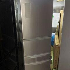 NO 267 🌈北九州市内配送設置無料✨🌈　東芝 TOSHIBA 片開きタイプ 冷凍冷蔵庫（410L・右開き） 5ドア ピンクゴールド GR-J43G(NP)