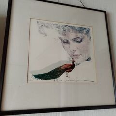 木村光佑「追想」HC シルクスクリーン/版画/サイン入り/リトグラフ/アート/額装