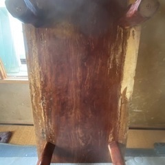 ブビンガ一枚板テーブル