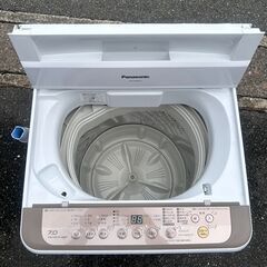 洗濯機 パナソニック NA-F70PB10 2017年 7㎏ 家事家電 せんたくき 参考価格71,280円 【安心の3ヶ月保証★送料に設置込】💳自社配送時🌟代引き可💳※現金、クレジット、スマホ決済対応※