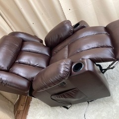 早いもの勝ち！！◇極美品◇ 電動リクライニングチェア 茶色 ブラウン