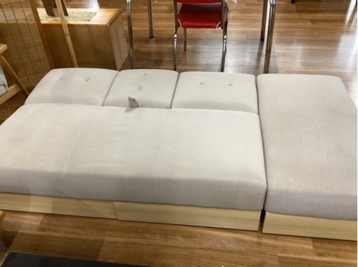 ソファ（オットマン付き）【町田市再生家具】240954 【公式通販】