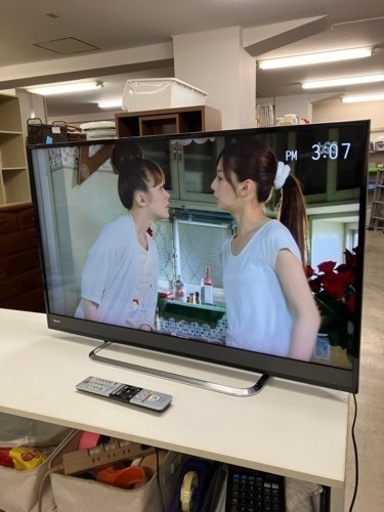 取引場所 南観音 K2407-269 TOSHIBA 40インチ液晶テレビ 2016年製 40M500X リモコンあり テレビ視聴のみ確認済み