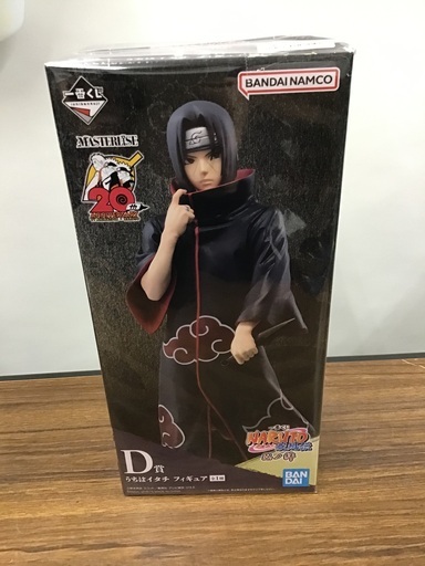 【未使用】一番くじ ナルト 疾風伝 忍ノ絆 D賞 うちはイタチ フィギュア MASTERLISE