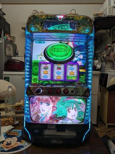 パチスロ マクロスフロンティア2 実機　5号機　コイン不要機　レアパネル　マクロスF2