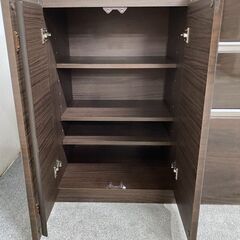 ニトリ/NITORI キッチンカウンター アルミナ2 140CT DBR ハイグロス