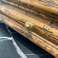 アンティーク ワインラック 真鍮 引き出し付　ビンテージ