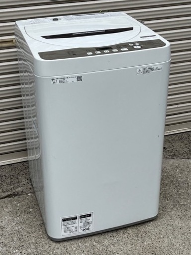 【お買い得‼️】SHARP 6.0kg 洗濯機 2020年