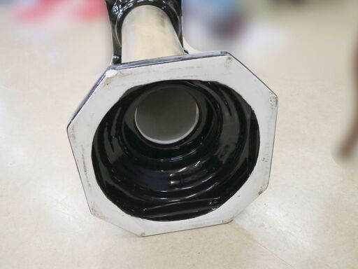 花台 円柱 ゴールド アンティーク イタミあり コラム