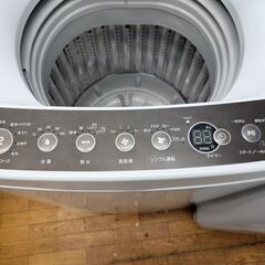 【リサイクルショップどりーむ鹿大前店】No.10223　ハイアール　洗濯機　2021年製　洗濯容量5.5㎏　1～2暮らしに最適なサイズです♪ リサイクルショップどりーむ鹿大前店】No.9974 ハイアール 洗濯機 2018年
